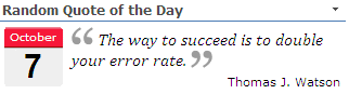 Random Quote of the Day Web Part