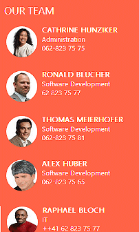 Team Members Web Part